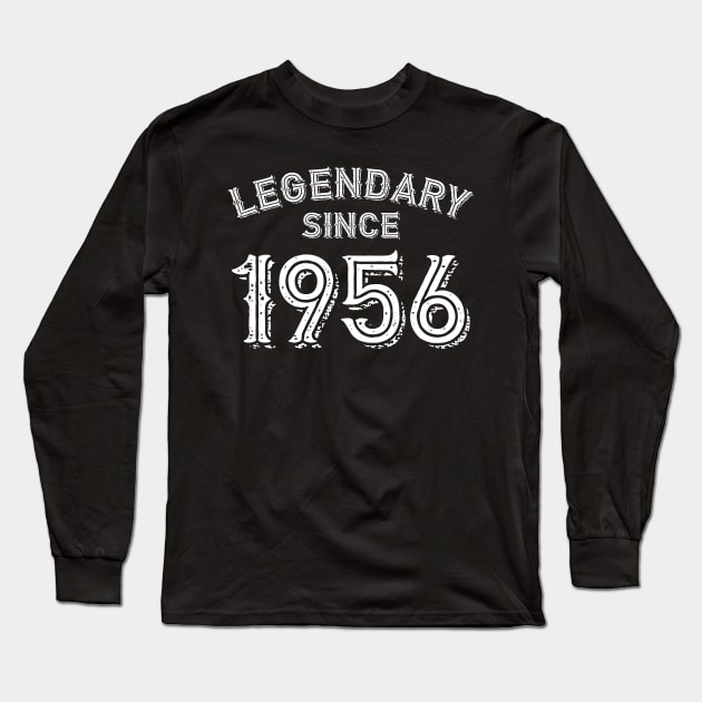 Legendary Since 1956 Long Sleeve T-Shirt by colorsplash